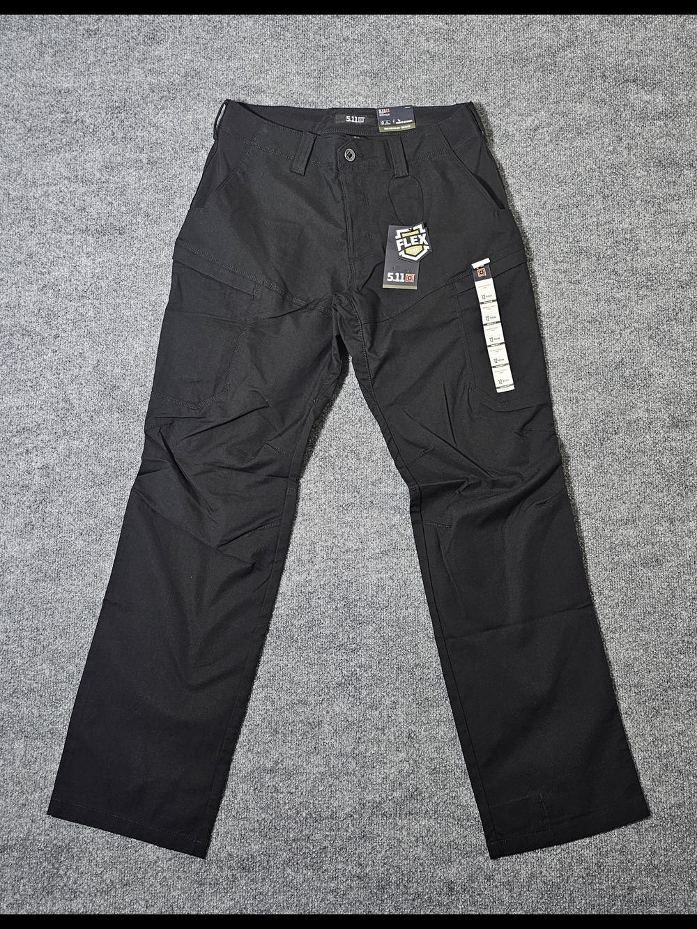 5.11 Tactical Women's Apex Pants Workwear Size 12 Regular Black (019)